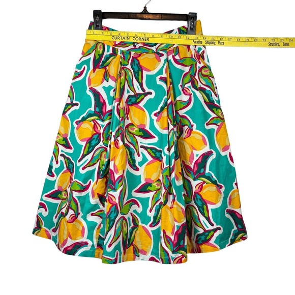 NWT Southern Frock Midi Skirt, Lovely Lemons, Lined Flowy Skirt, Size Medium - Picture 7 of 7